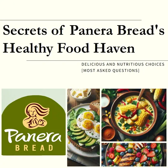 Panera Bread's Healthy Food